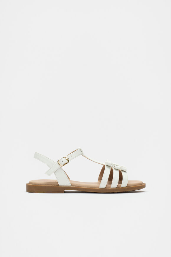 Bow Sandal  White  hi-res