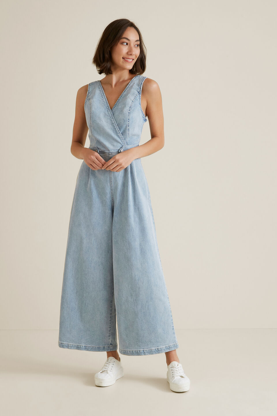 Denim Jumpsuit  