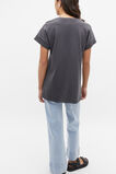 Core Longline Tee  Charcoal Wash  hi-res