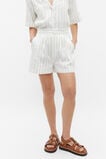 Linear Stripe Short  Cloud Cream Stripe  hi-res