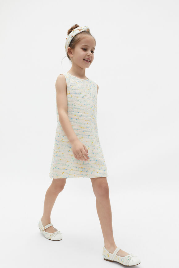 Boucle Shift Dress  Multi  hi-res