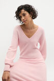 Lofty V Neck Midi Dress  Rose Petal Marle  hi-res