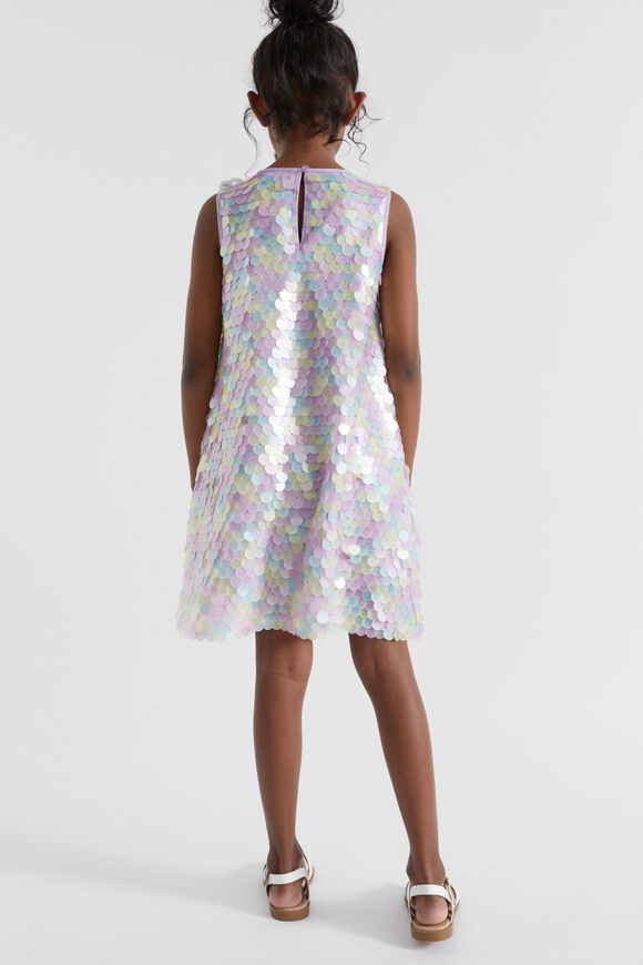Ombre Sequin Dress  Lavender  hi-res