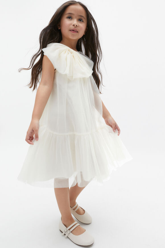 Bow Tulle Dress  Canvas  hi-res