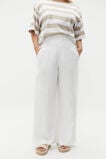 Textured Wide Leg Pant  Whisper White  hi-res