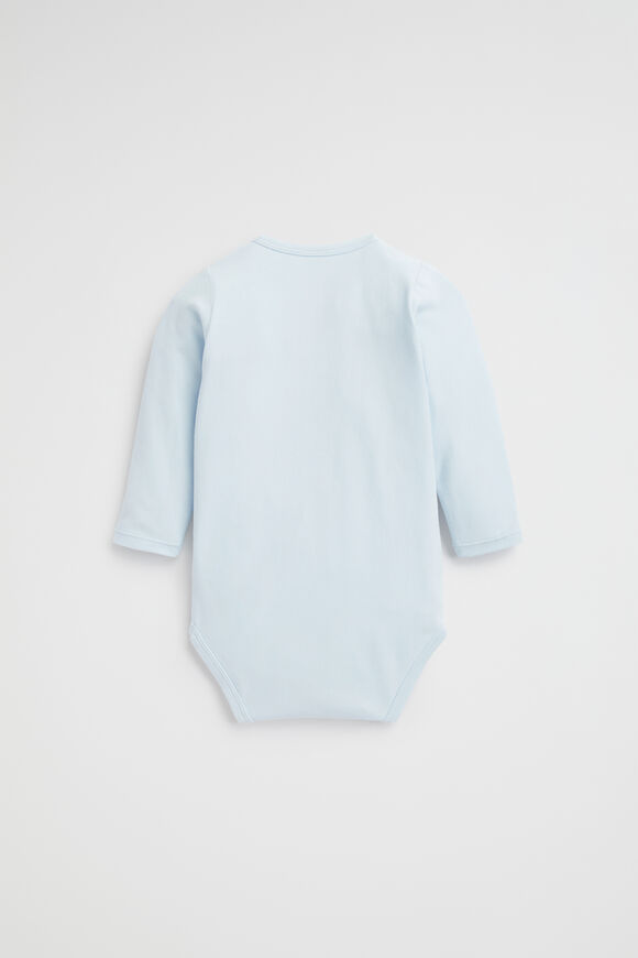 Bee Bodysuit  Ice Blue  hi-res
