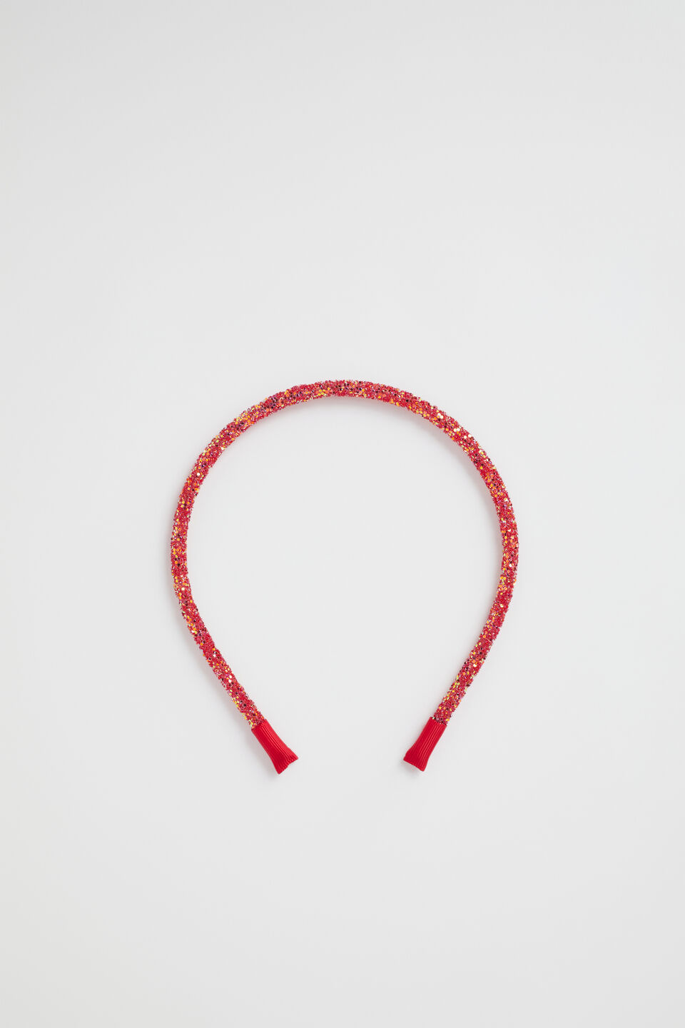 Glitter Alice Band  Red