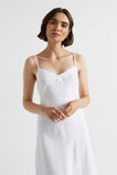 Core Linen Slip Maxi Dress  Whisper White  hi-res