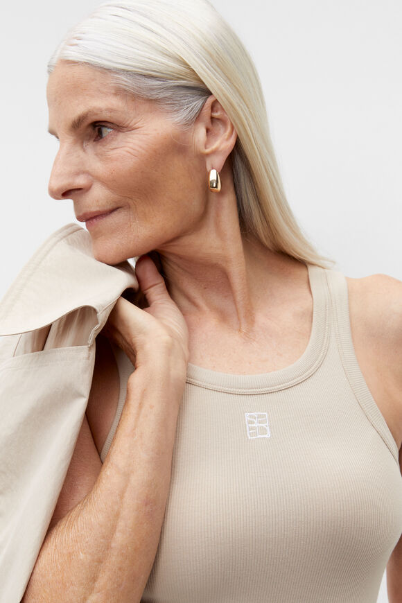 Heritage Rib Tank  Cool Sand  hi-res