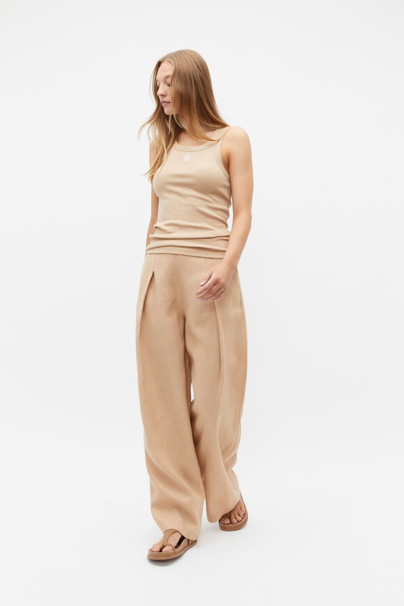 Heritage Rib Tank  Nougat  hi-res