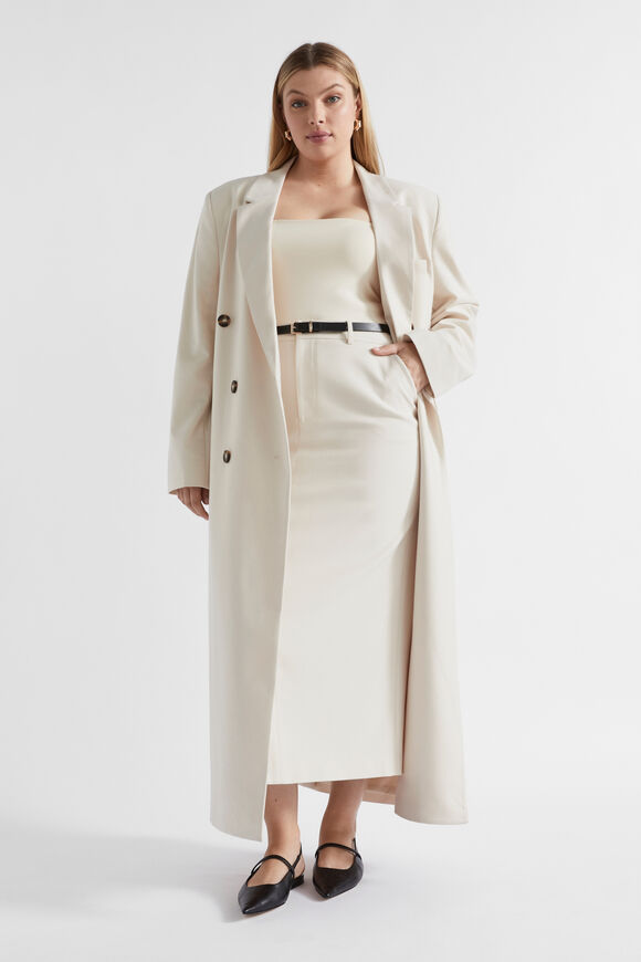 Longline Tailored Jacket  Frappe  hi-res