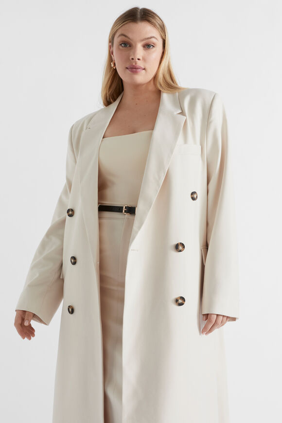 Longline Tailored Jacket  Frappe  hi-res