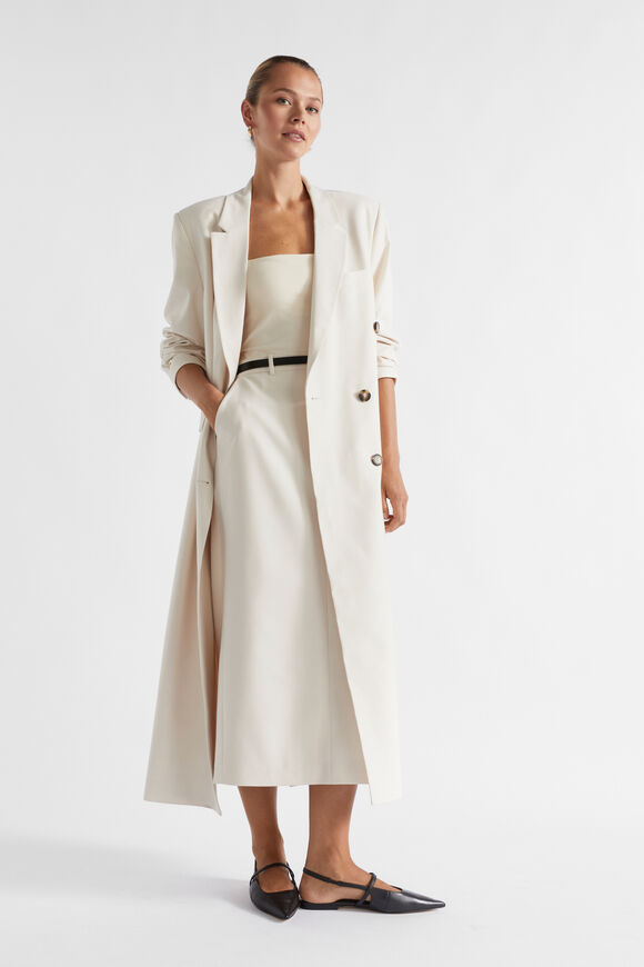 Longline Tailored Jacket  Frappe  hi-res