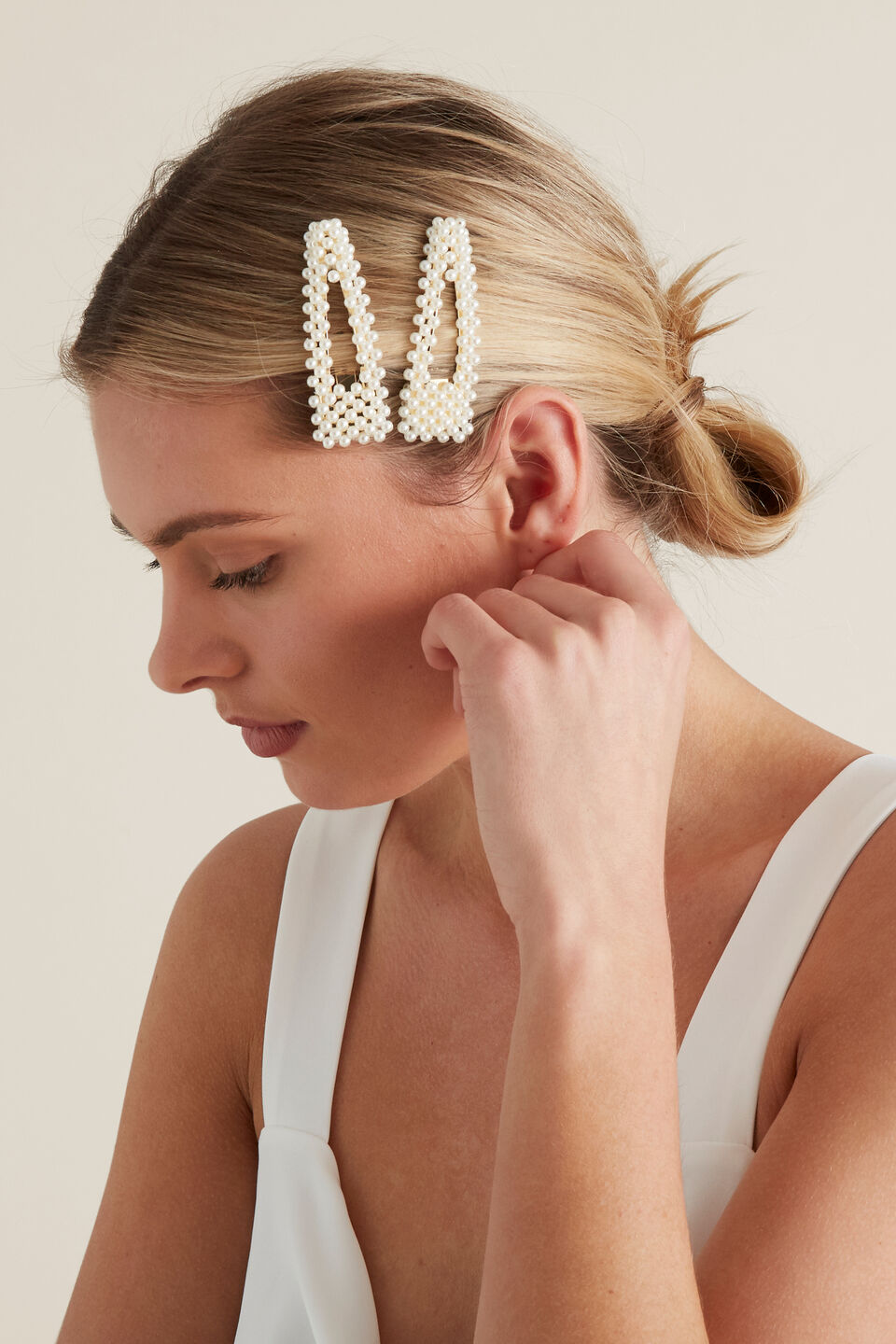 Pearl Hair Clips  