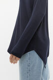 Core Asymmetrical Top  Twilight Blue  hi-res
