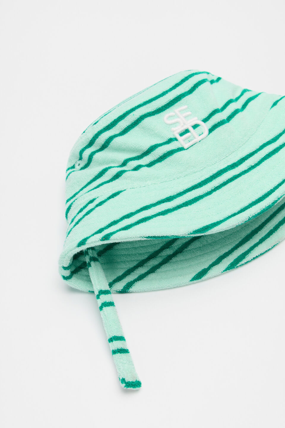 Mini Terry Hat  Pale Mint