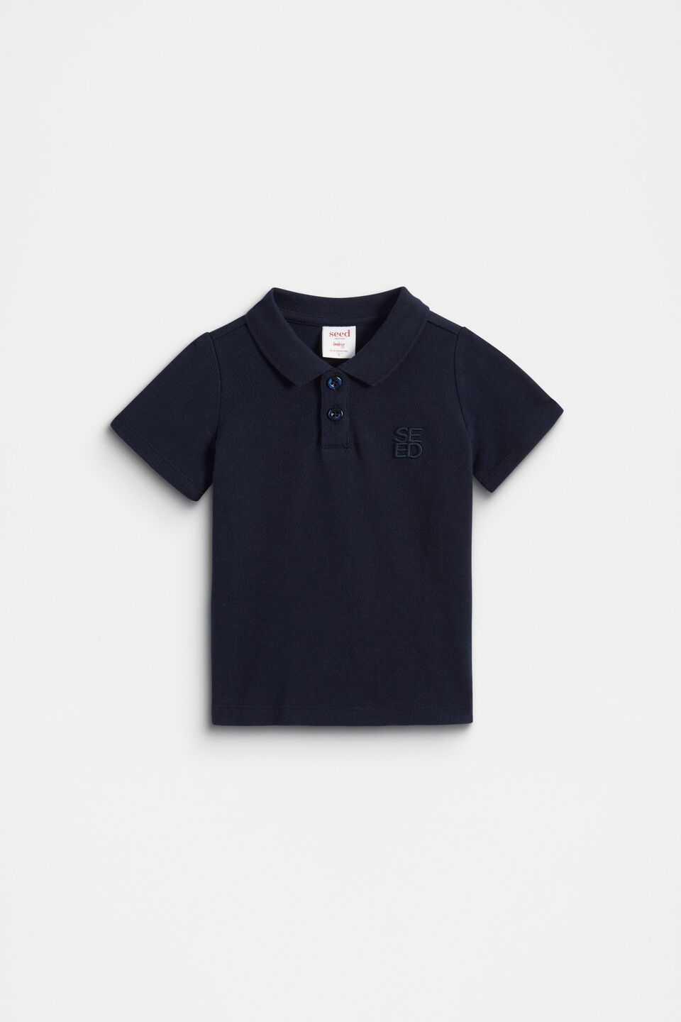 Core Logo Polo  Midnight Blue