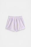 Stripe Terry Short  Bright Lavender  hi-res