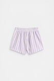 Stripe Terry Short  Bright Lavender  hi-res