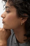 Enamel Hoop Ear Pack  Coconut Cream  hi-res