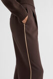 Elasticated Pull On Trouser  Dark Espresso  hi-res