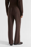 Elasticated Pull On Trouser  Dark Espresso  hi-res