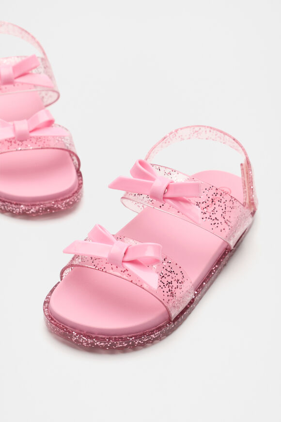 Double Bow Jelly  Candy Pink  hi-res