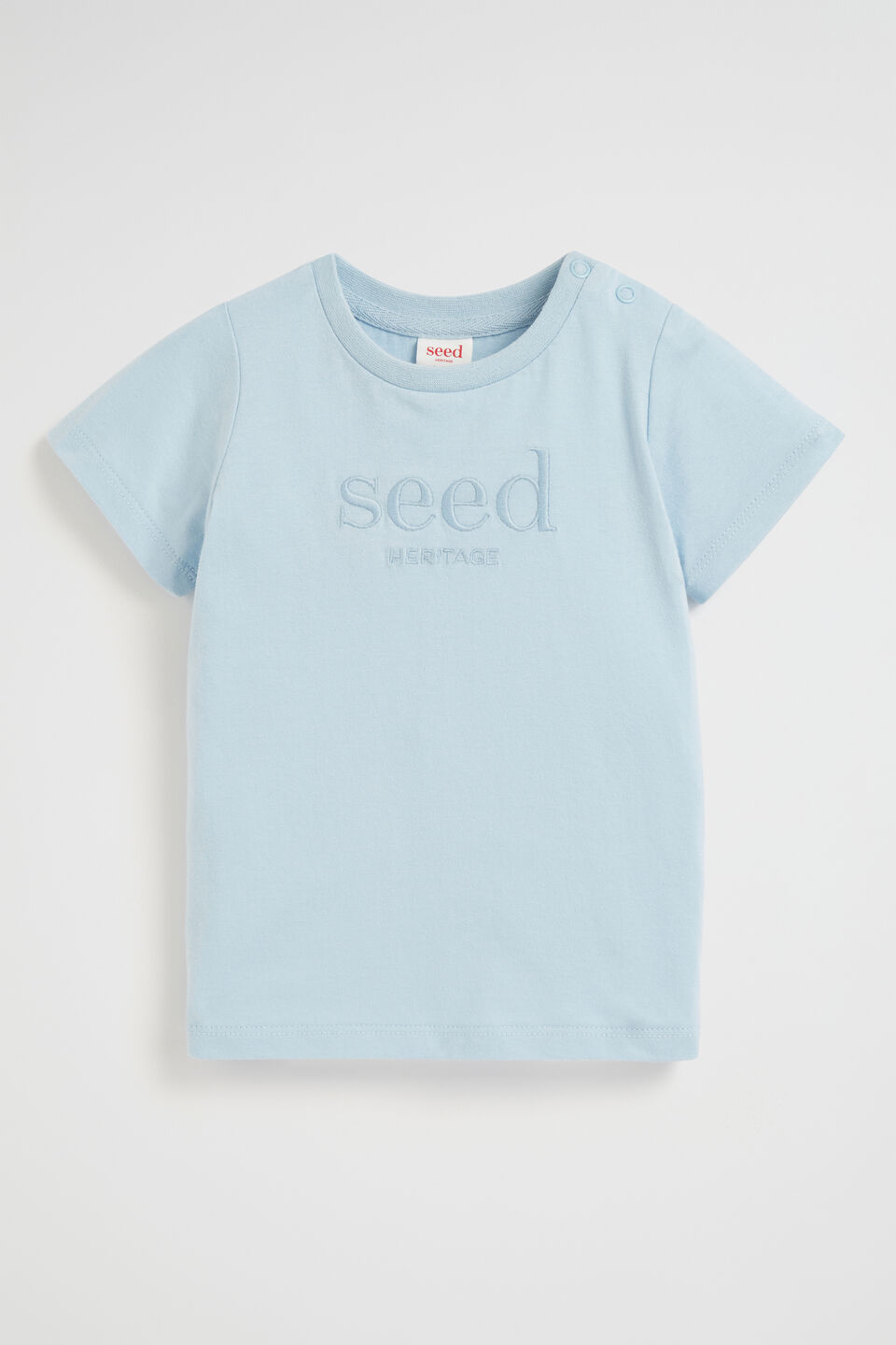Core Logo Tee  Pale Blue