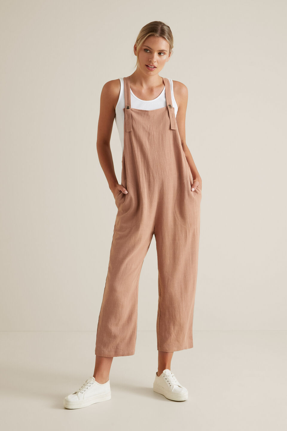 Cross Back Overalls  