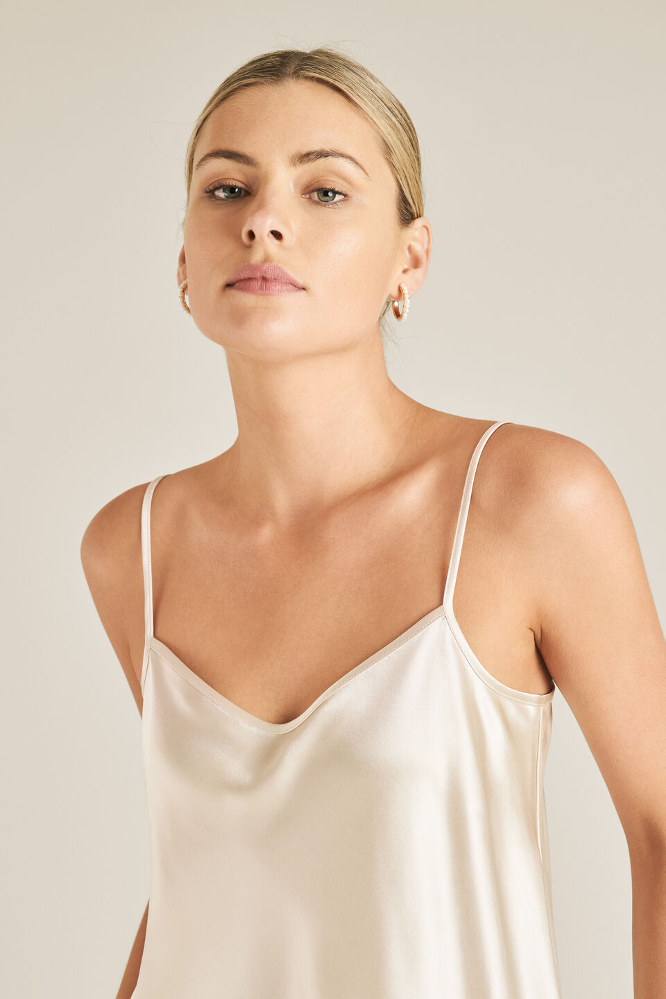 Slip Tank  Sand Beige