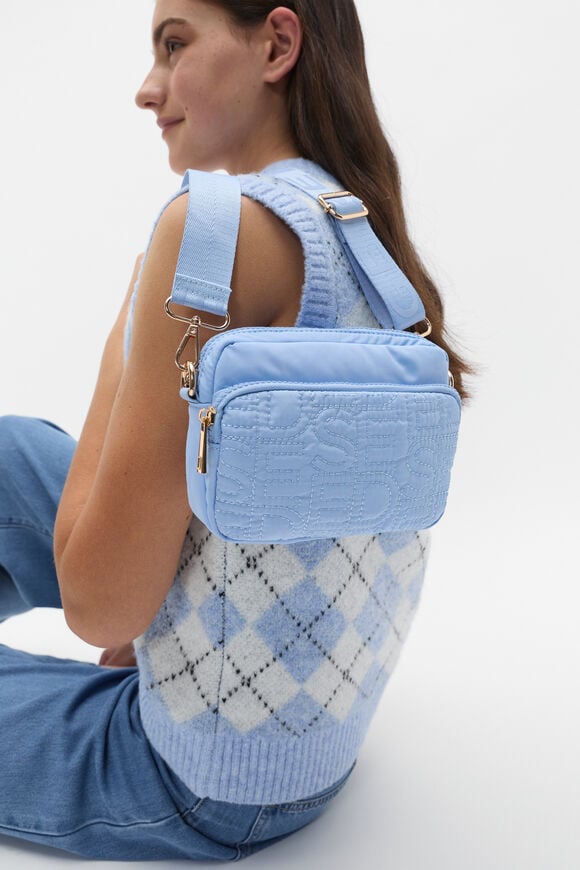 Nylon Double Pocket  Bright Sky  hi-res