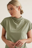 Mock Neck Rib Top    hi-res