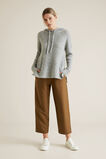 Hoodie Knit Sweater    hi-res