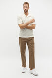 Tonal Stripe Polo  Ivory  hi-res
