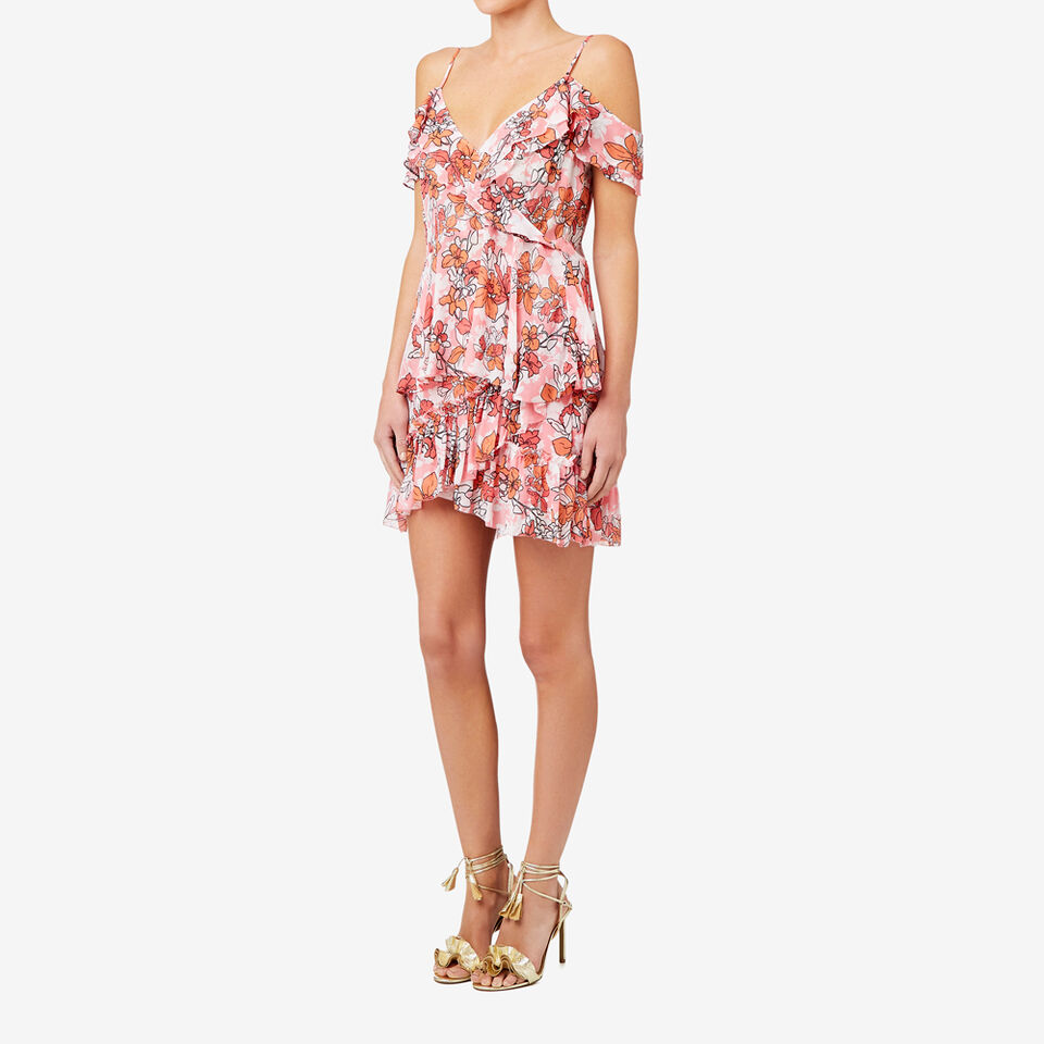Asymmetric Frill Skirt  