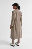 Houndstooth Longline Suiting Coat  Hot Chocolate Houndstooth  hi-res