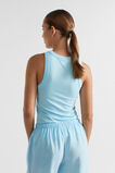 Core Fitted Tank  Shimmer Blue  hi-res