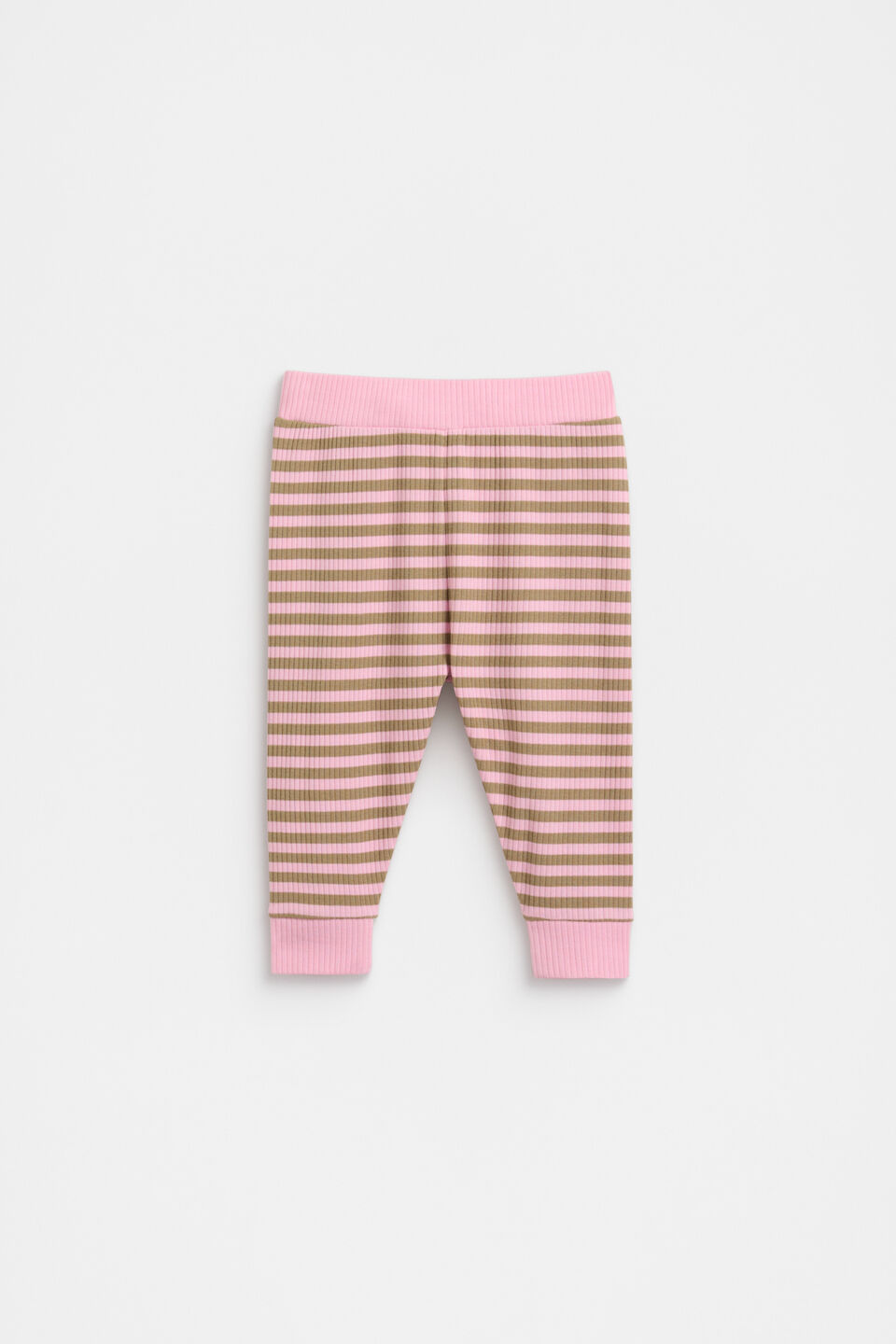 Stripe Legging  Petal Pink