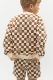 Check Logo Sweat  Cocoa  hi-res