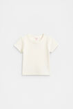 Core Logo Rib Tee  Canvas  hi-res