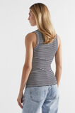 Core Rib Singlet  Mono Stripe  hi-res