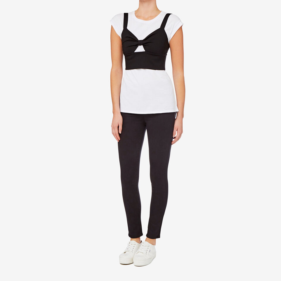 Peek A Boo Crop Top  