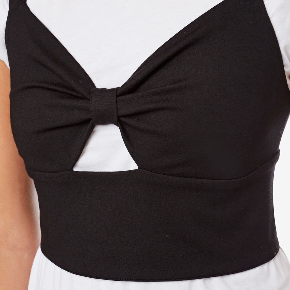 Peek A Boo Crop Top  