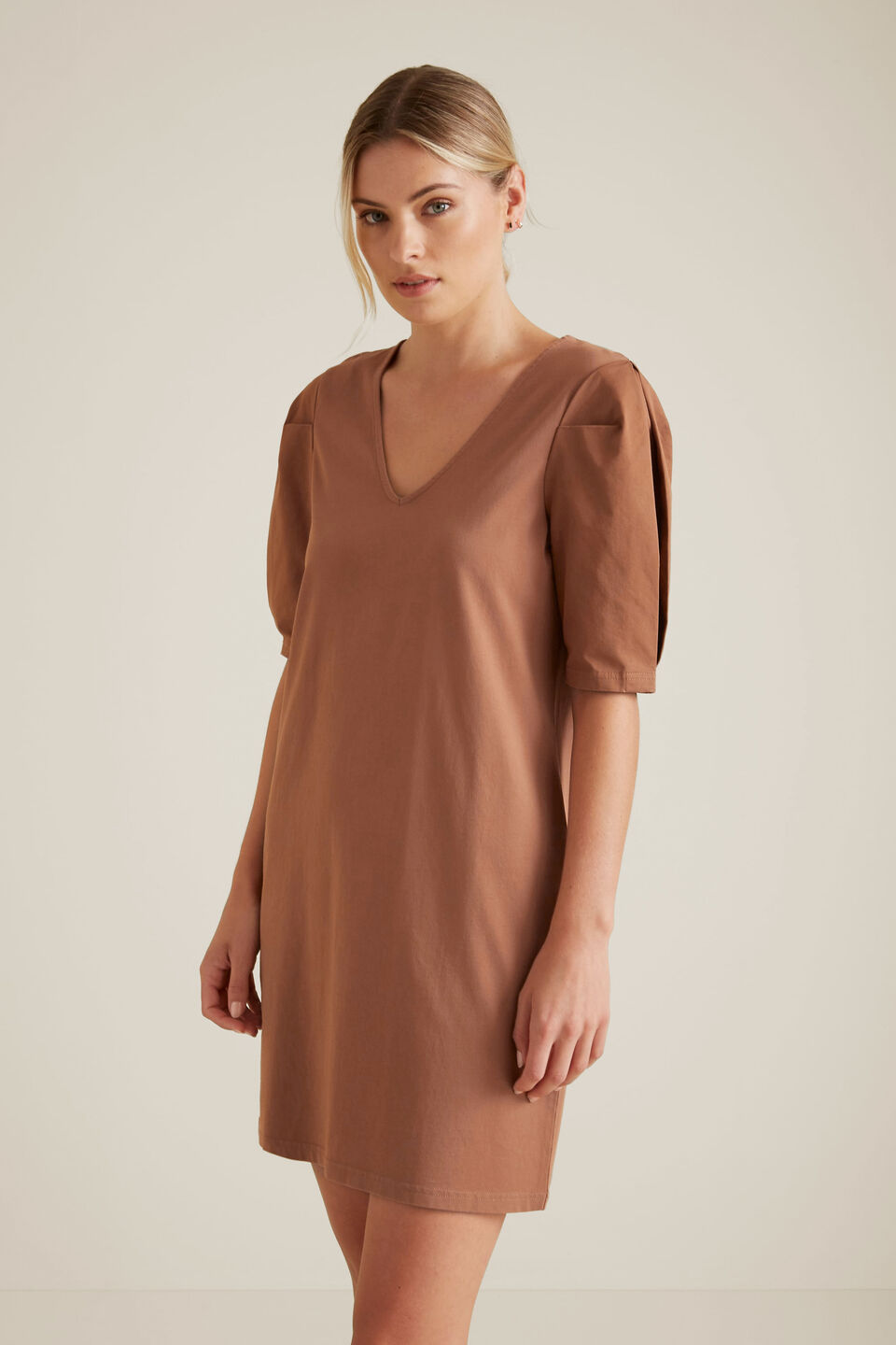 Mini Puff Sleeve Dress  