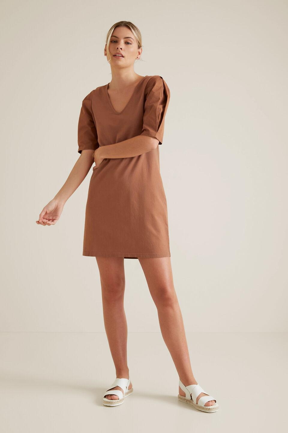Mini Puff Sleeve Dress  