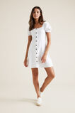 Button Dress  Chalk  hi-res