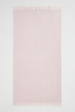 Thea Waffle Bath Towel  Blush  hi-res