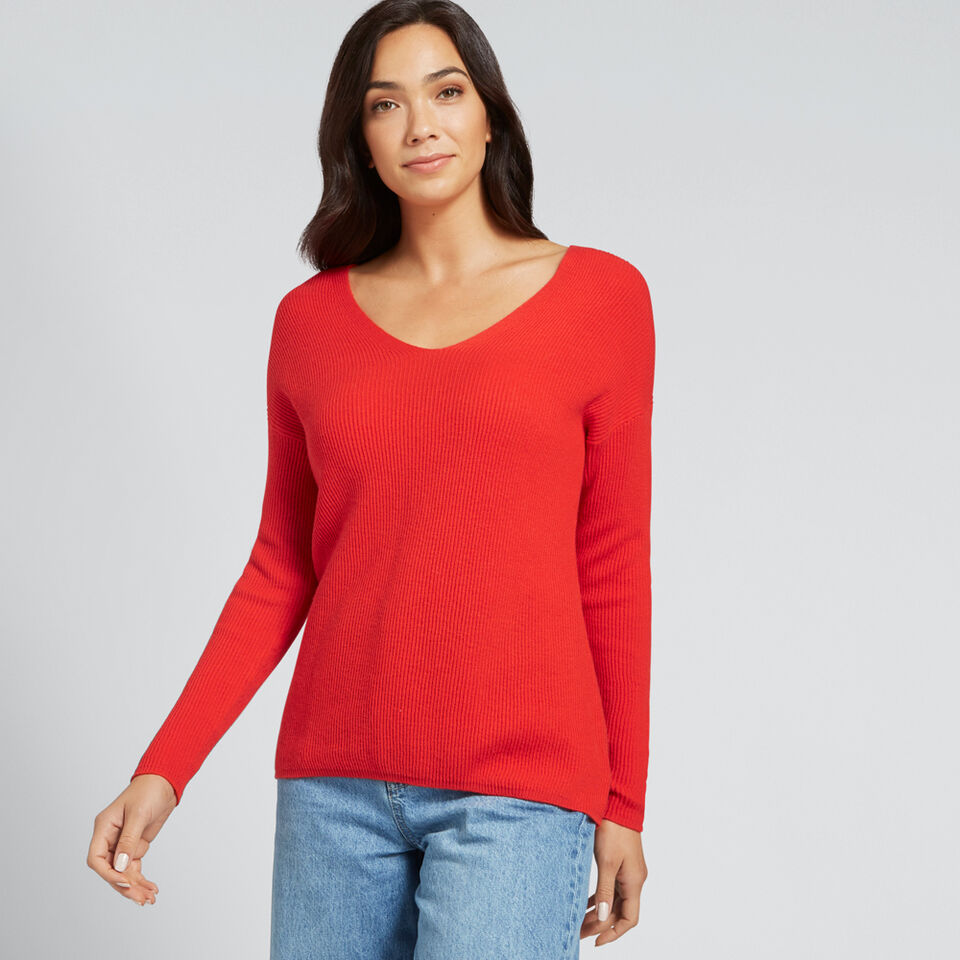 Rib Comfy Sweater  