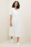 Boxy Shirt Dress  Whisper White  hi-res