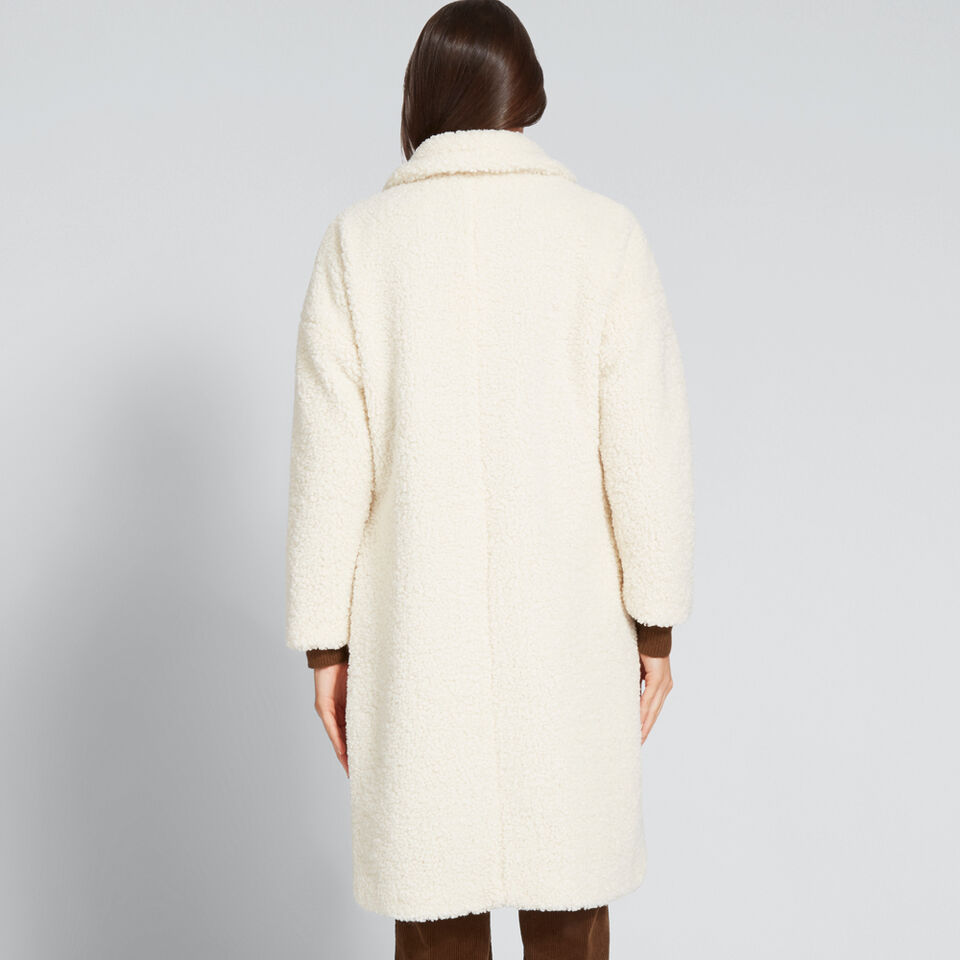 Longline Teddy Coat  